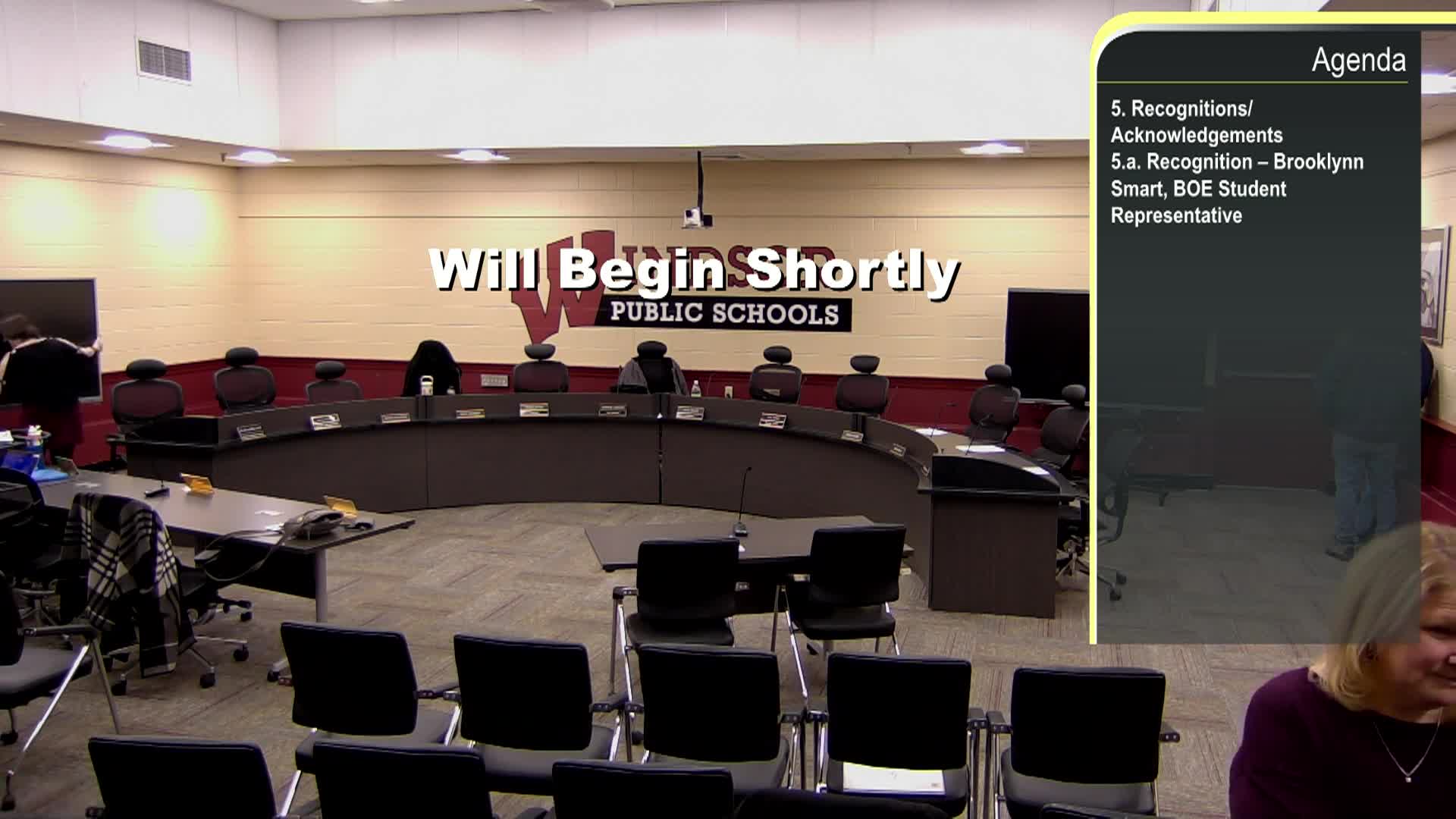 Thumbnail image for Windsor Board of Education Regular Meeting January 21, 2025