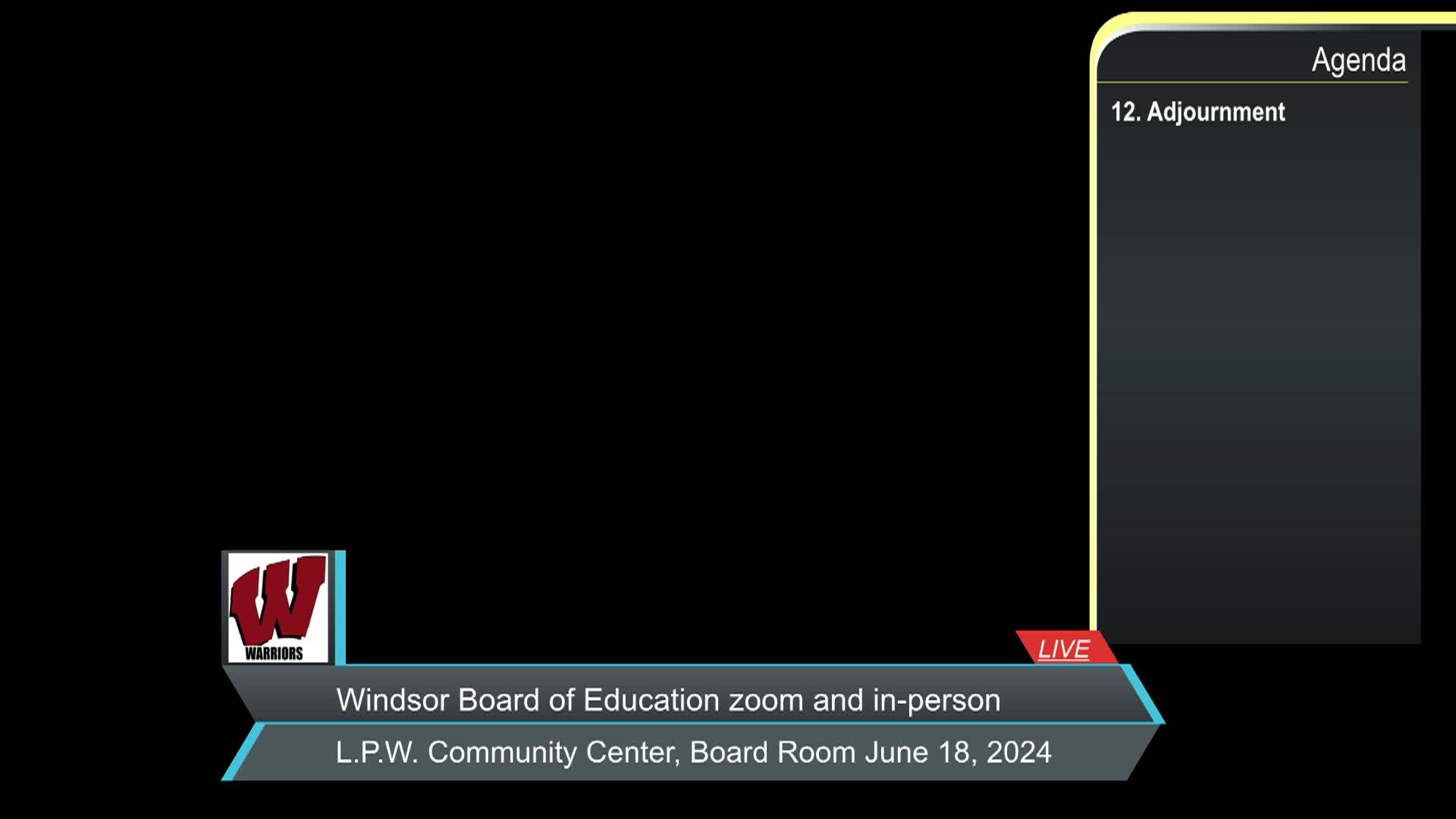 Thumbnail image for Board of Education June Regular Meeting