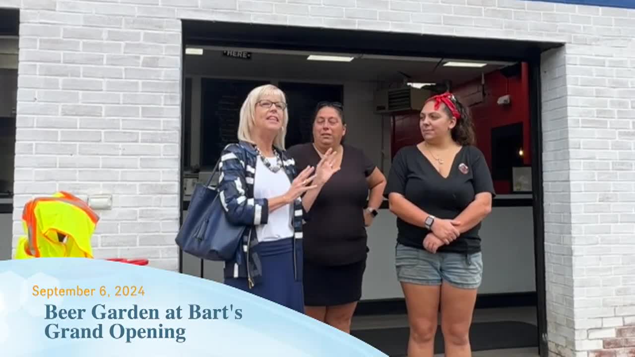 Thumbnail image for Beer Garden at Bart's Grand Opening