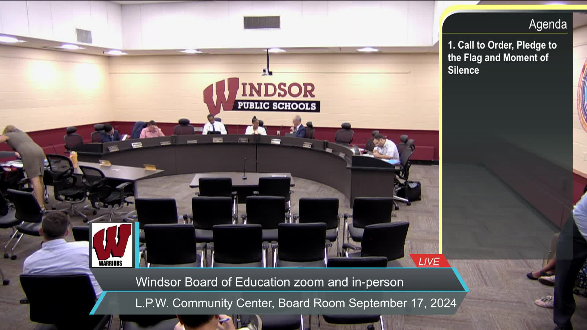 Thumbnail image for Board of Education September Meeting